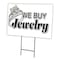 Signmission We Buy Jewelry Yard Sign & Stake outdoor plastic coroplast window, C-2436 We Buy Jewelry C-2436 We Buy Jewelry - alternate 1